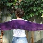 purple shawlette wingspan